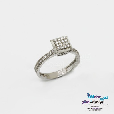 انگشتر طلا - طرح هندسی