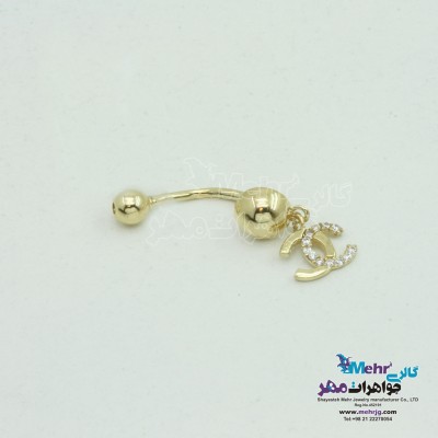 پیرسینگ طلا - طرح شنل