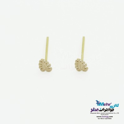 گوشواره طلا - طرح کاج
