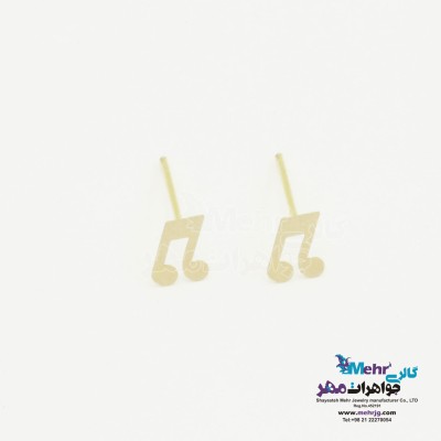 گوشواره طلا - طرح نت موسیقی
