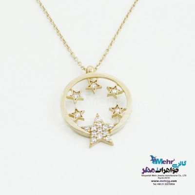 گردنبند طلا - طرح ستاره