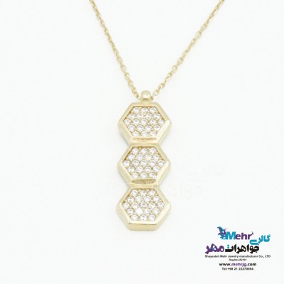 گردنبند طلا - طرح کندو