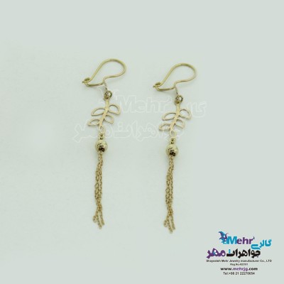 گوشواره طلا - طرح خوشه