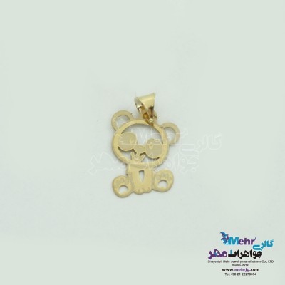 آویز طلا - طرح پاندا