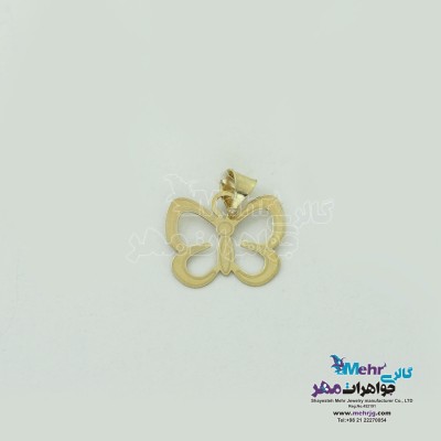 آویز طلا - طرح پروانه