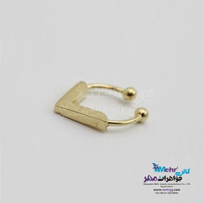 پیرسینگ طلا - طرح هندسی