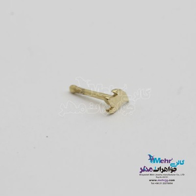 پیرسینگ طلا - طرح آتش