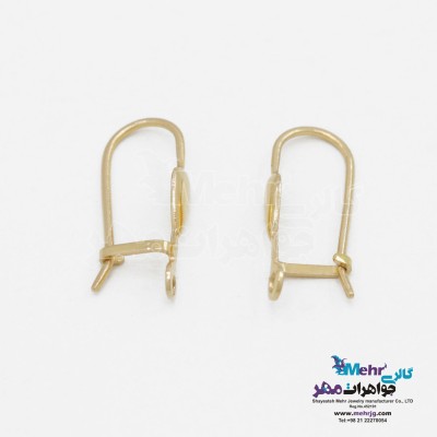 قفل گوشواره عصایی طلا
