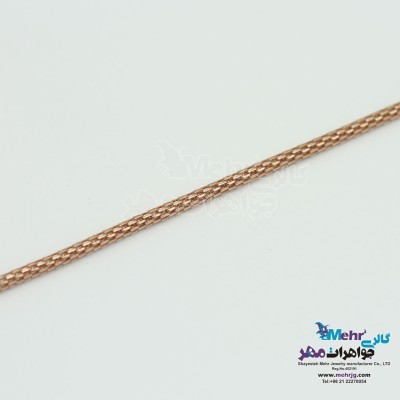 دستبند طلا - طرح بافت