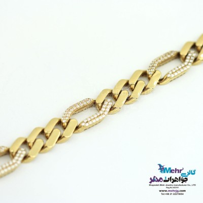 دستبند طلا - طرح کارتیه