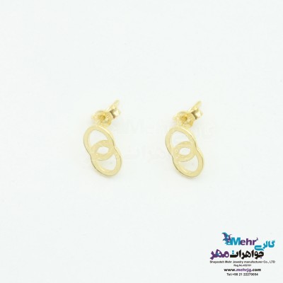 گوشواره طلا - طرح برمس