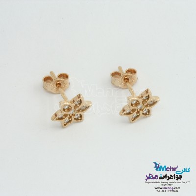 گوشواره طلا - طرح ستاره