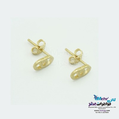 گوشواره طلا - طرح برمس