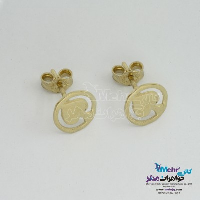 گوشواره طلا - طرح پیک