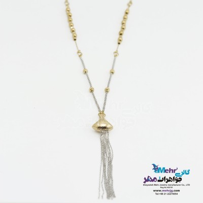 گردنبند رولباسی طلا - طرح آبشار