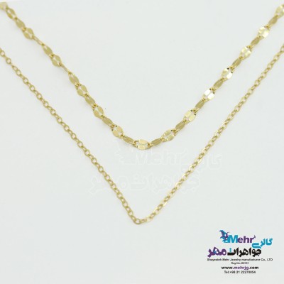 گردنبند طلا - طرح استار