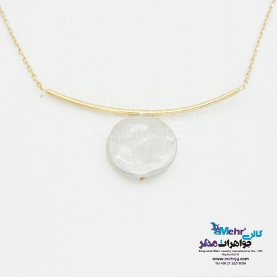 گردنبند طلا - طرح منحنی