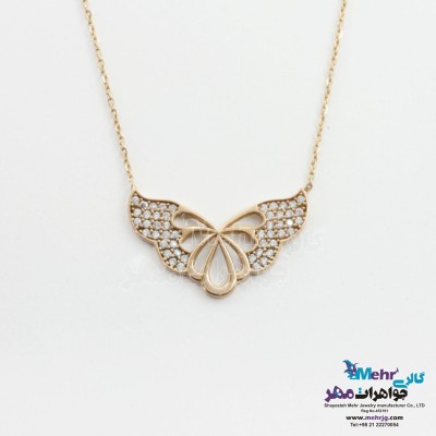گردنبند طلا - طرح بال