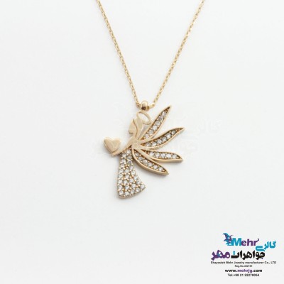 گردنبند طلا - طرح فرشته