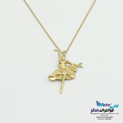 گردنبند طلا - طرح بالرین
