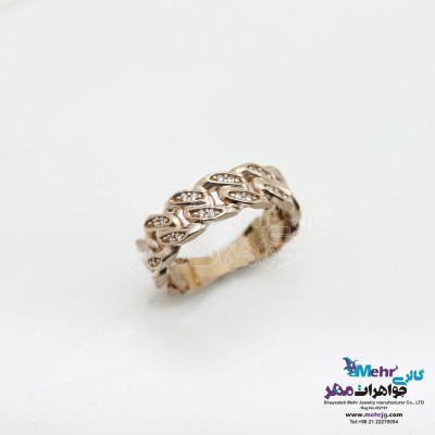 انگشتر طلا - طرح کارتیه