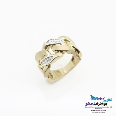 انگشتر طلا - طرح کارتیه