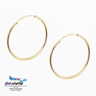 گوشواره طلا - طرح حلقه‌ای