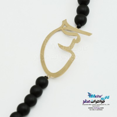 گردنبند رولباسی طلا  - طرح حس