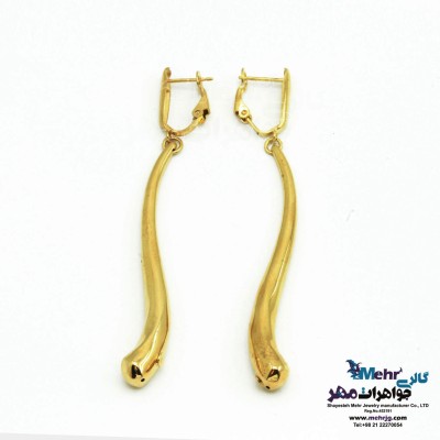 گوشواره طلا - طرح قندیل