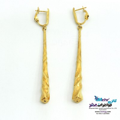 گوشواره طلا - طرح قندیل