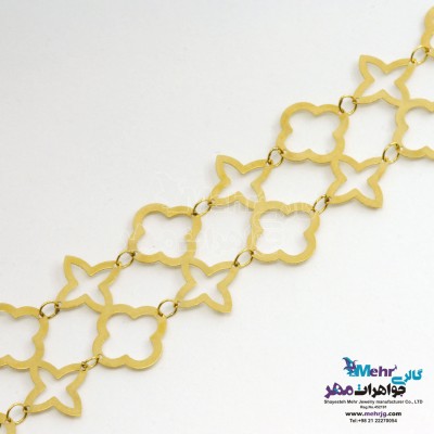 دستبند طلا - طرح ون کلیف