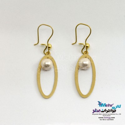 گوشواره طلا - طرح هندسی