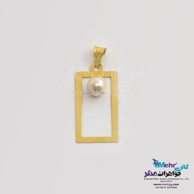 آویز طلا - طرح هندسی