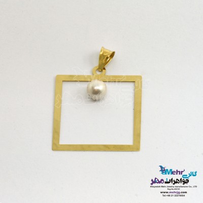 آویز طلا - طرح هندسی
