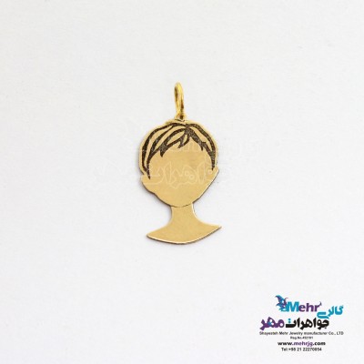 آویز طلا - طرح گیسو