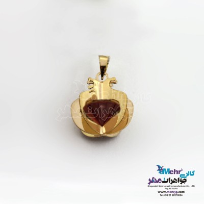 آویز طلا - طرح انار