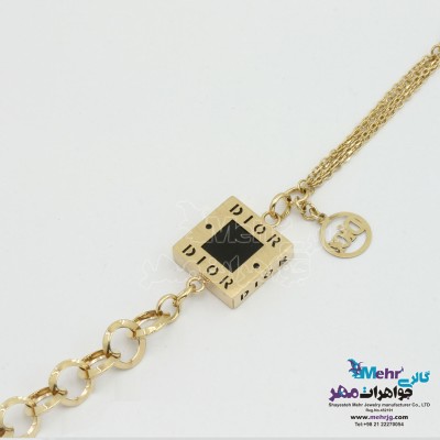 دستبند طلا - طرح دیور