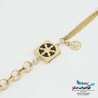 دستبند طلا - طرح بولگاری