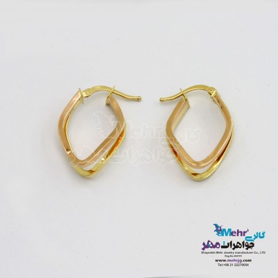 گوشواره طلا - طرح دایانا