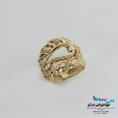انگشتر طلا - طرح یورمن