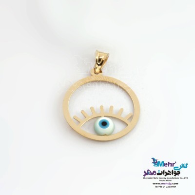 آویز طلا - طرح چشم نظر