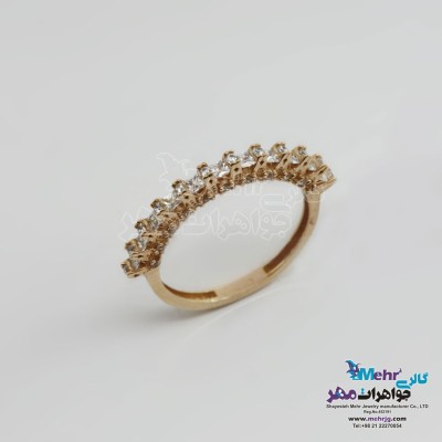 انگشتر طلا - طرح رینگ