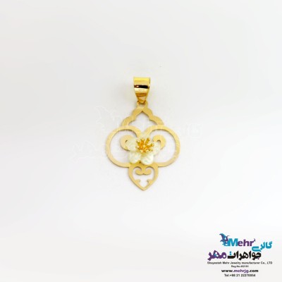 آویز طلا - طرح اسلیمی
