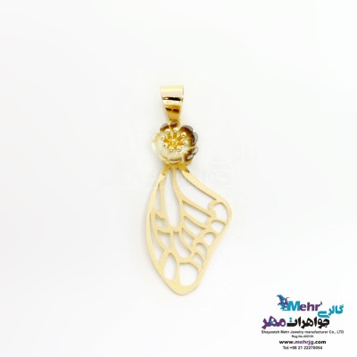 آویز طلا - طرح بال