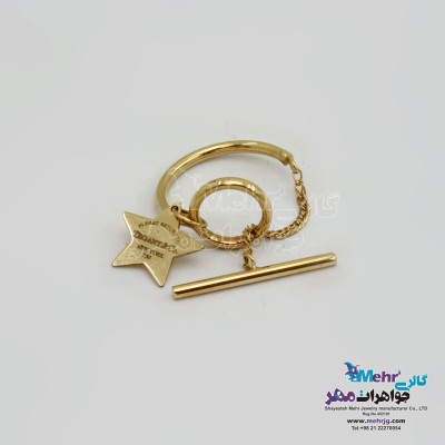انگشتر طلا - طرح تیفانی