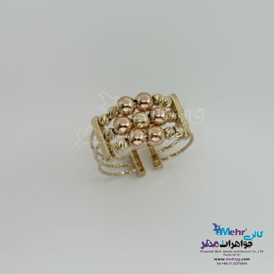 انگشتر طلا - طرح البرنادو