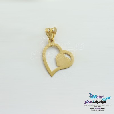 آویز طلا - طرح قلب