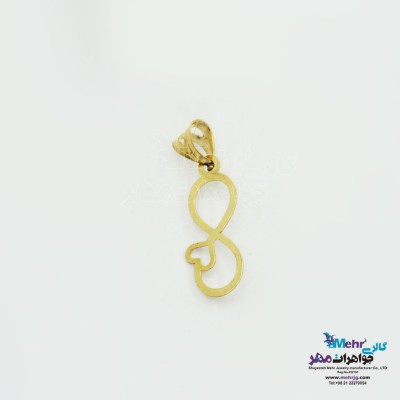 آویز طلا - طرح بینهایت