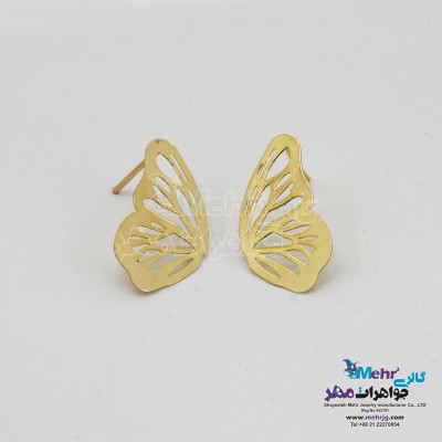 گوشواره طلا - طرح بال