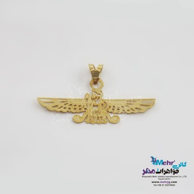 آویز طلا - طرح فروهر